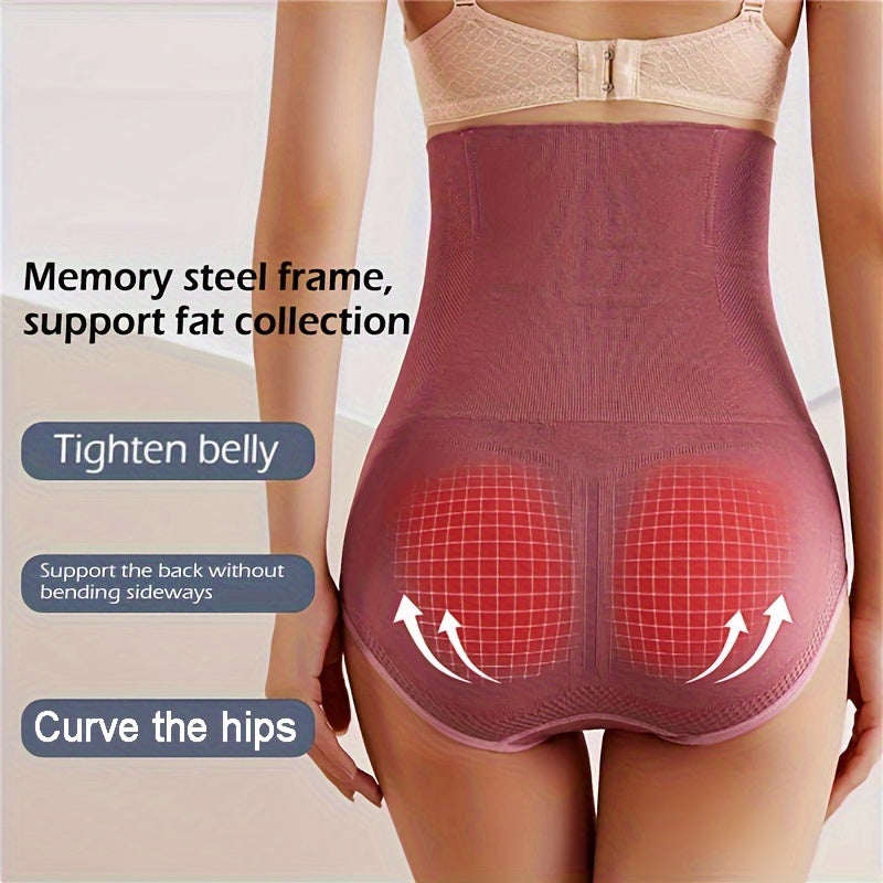 1pc High Waist Abdomen Briefs Seamless Body Shaper Panties Underwear Underpants Lingerie Breathable Waist Trainer