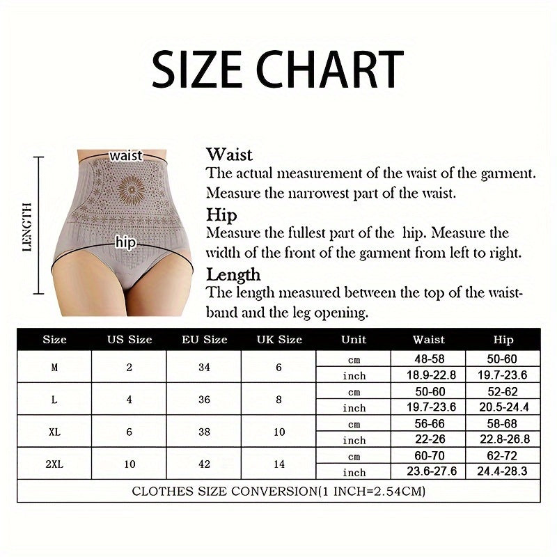 1pc High Waist Abdomen Briefs Seamless Body Shaper Panties Underwear Underpants Lingerie Breathable Waist Trainer