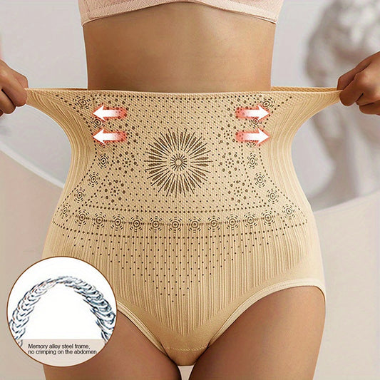 1pc High Waist Abdomen Briefs Seamless Body Shaper Panties Underwear Underpants Lingerie Breathable Waist Trainer