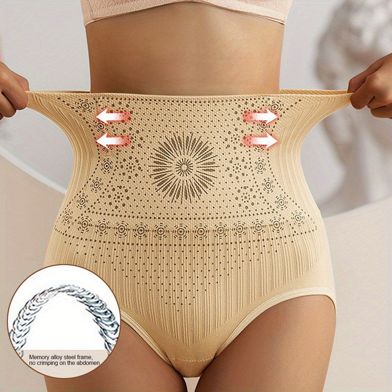 1pc High Waist Abdomen Briefs Seamless Body Shaper Panties Underwear Underpants Lingerie Breathable Waist Trainer