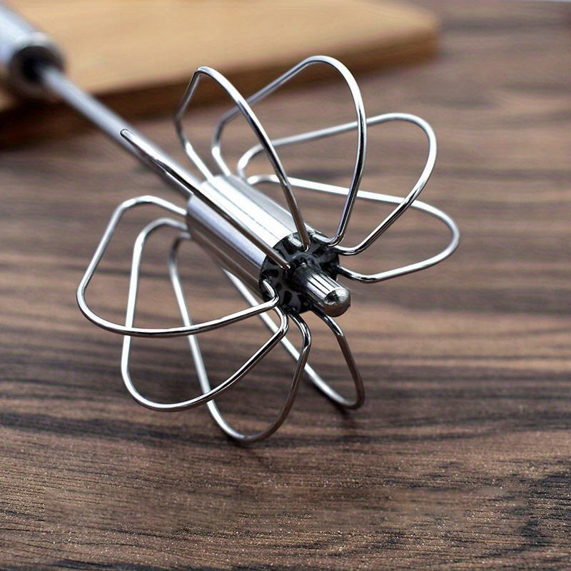 1pc Portable Hand-Held Mixer - Effortless Operation for Quick Mixing of Cream, Eggs & More - Ideal for Baking and Cooking Adventures of Bakers & Food Lovers