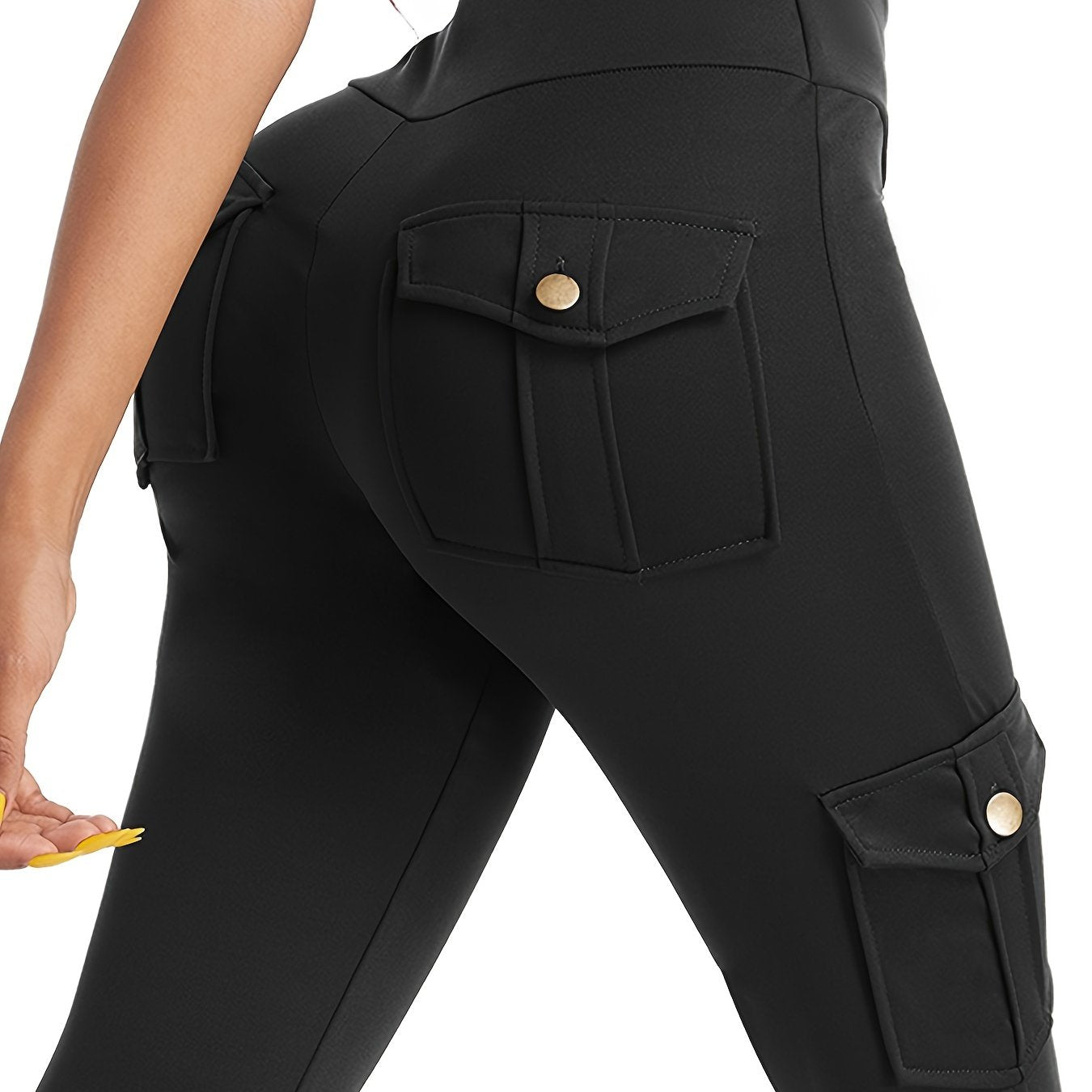 Super Comfy & Stylish Yoga Leggings With Multi Pockets - Perfect For Running & Gym Workouts - For Women - Breathable & Stretchy Fabric - Suitable for Fitness Enthusiasts - Great Gift for Active Women