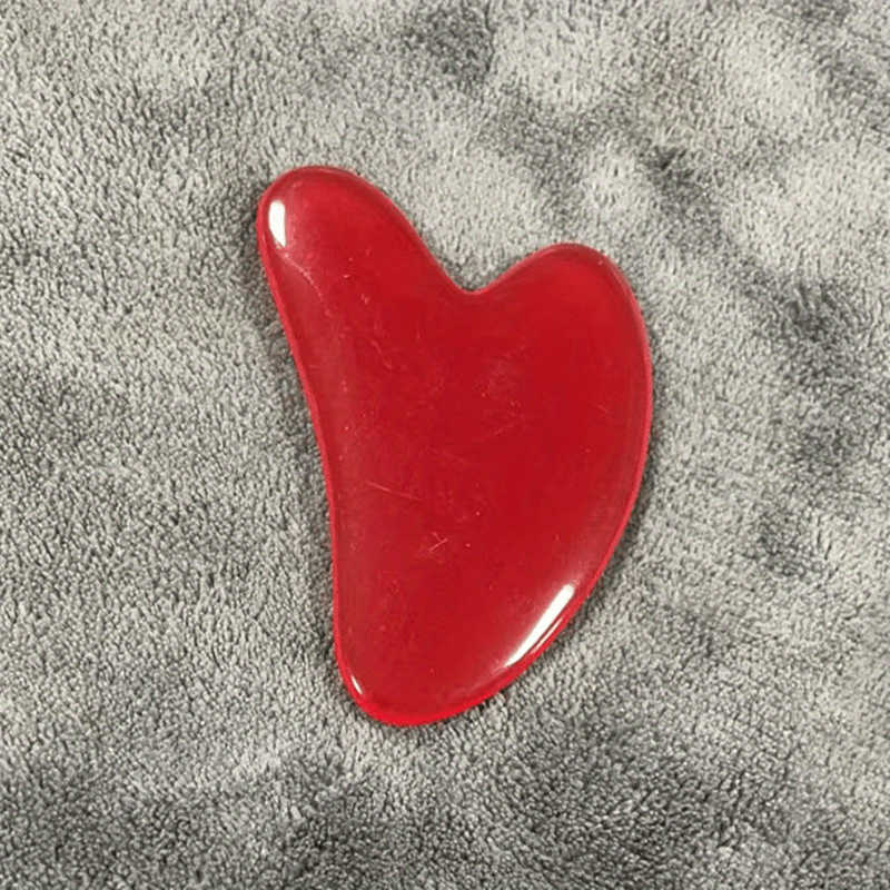 1pc Gua Sha Massage Tool, Natural Resin Gua Sha Scraper For Face, Neck, Back & Body Massage