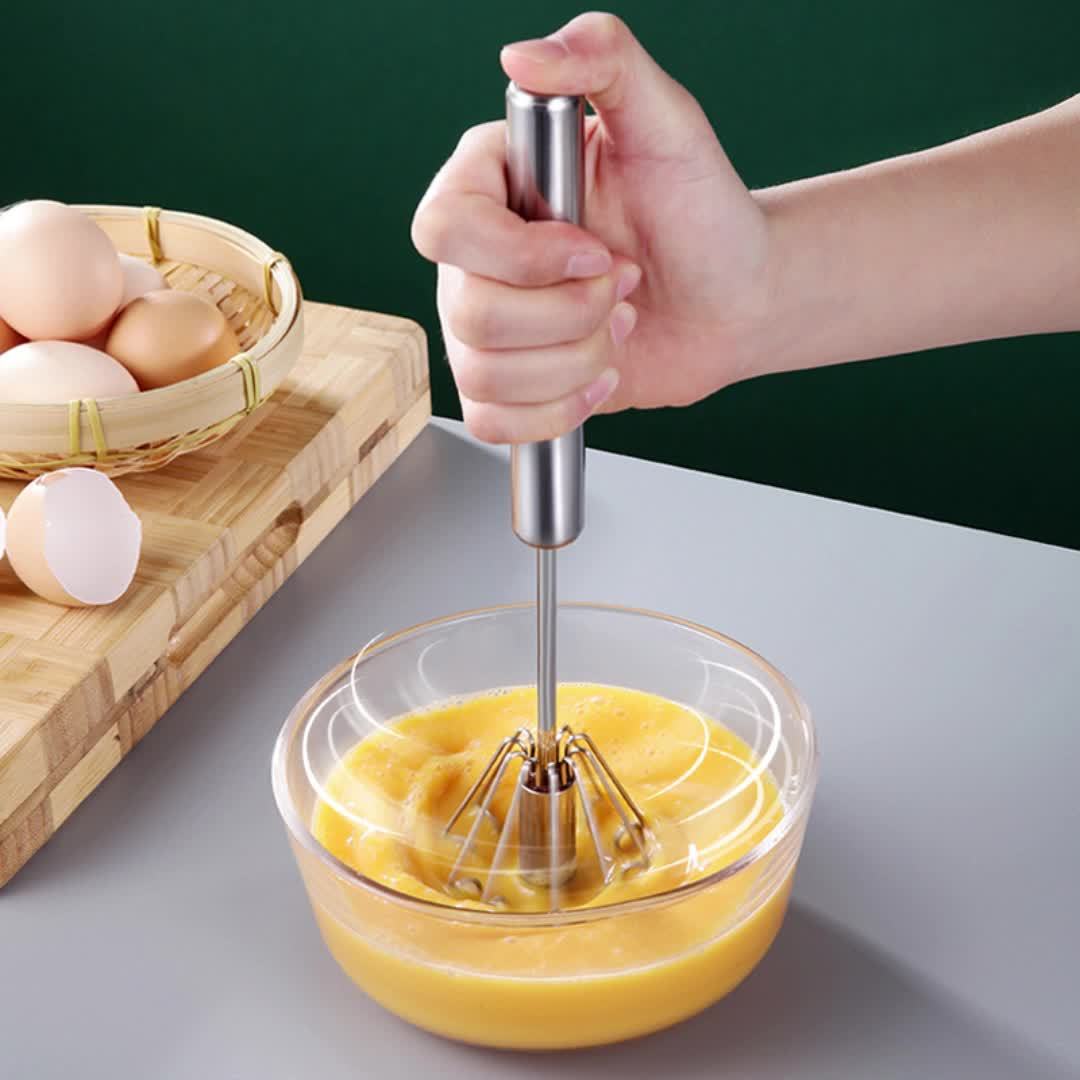 1pc Portable Hand-Held Mixer - Effortless Operation for Quick Mixing of Cream, Eggs & More - Ideal for Baking and Cooking Adventures of Bakers & Food Lovers