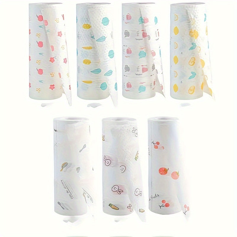 200-Pack Premium Absorbent Paper Towels - Multi-Ply Disposable Kitchen Tissues, Strong Fat-Removing Wipes, Lazy Wipe Alternative - For Everyday Kitchen Use & Parties - Ideal for Homemakers & Busy Families