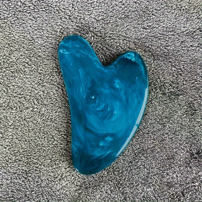 1pc Gua Sha Massage Tool, Natural Resin Gua Sha Scraper For Face, Neck, Back & Body Massage
