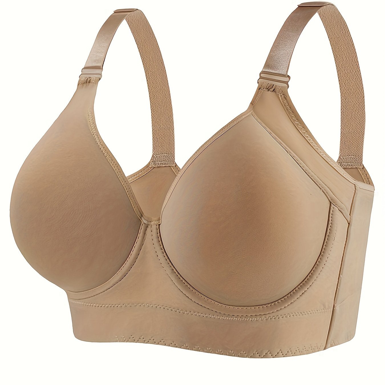 Ultra Comfortable Seamless Bra - Everyday Bras for Women, Soft, Breathable, Comfy Lingerie & Underwear for All-Day Wear, Perfect for Sensitive Skin