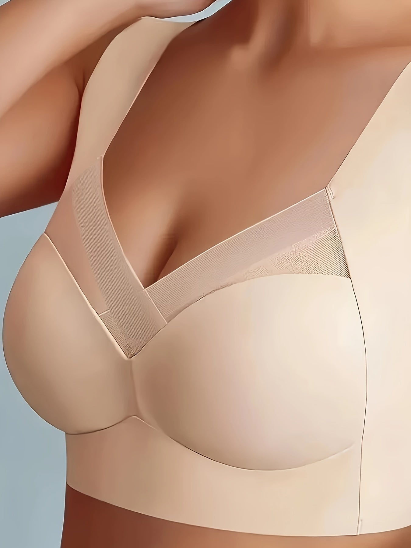 5-Pack Wireless Push-Up Bras - Breathable Mesh Design - Comfortable Everyday Lingerie