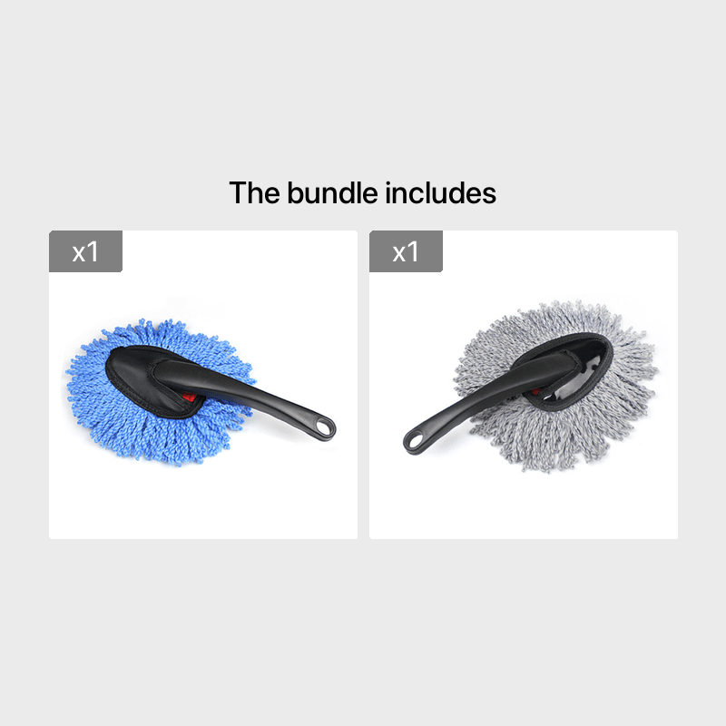 Small Nanofiber Car Dust Removal Brush Soft Mini Bristle Brush Duster Wipe Car Interior Cleaning
