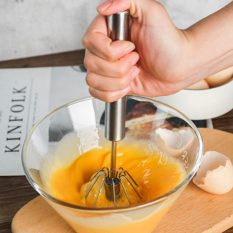 1pc Portable Hand-Held Mixer - Effortless Operation for Quick Mixing of Cream, Eggs & More - Ideal for Baking and Cooking Adventures of Bakers & Food Lovers
