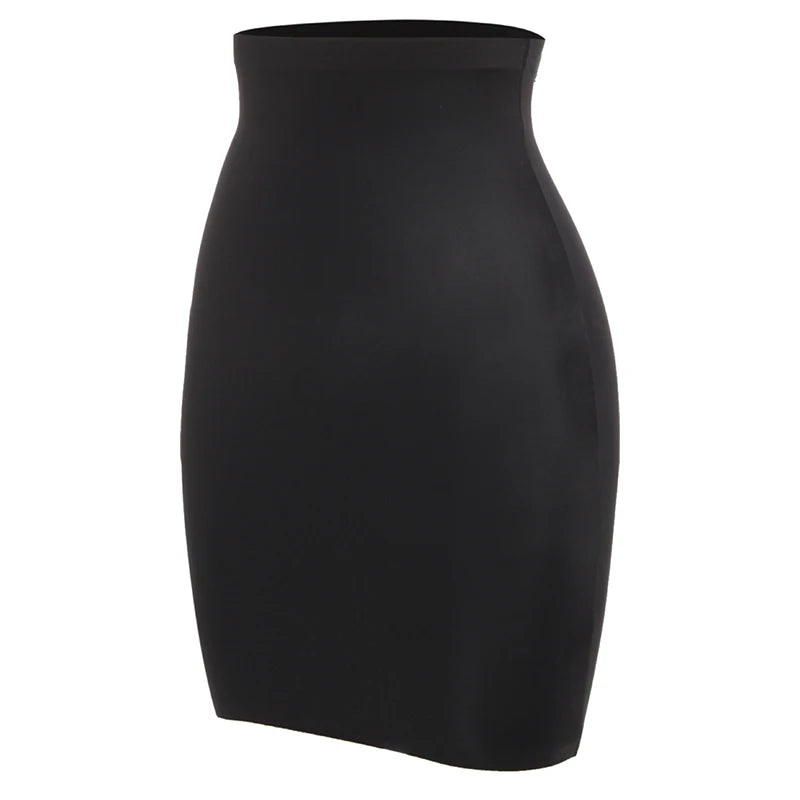 High Waist Tummy Control Slips Women Seamless Skirt Half Slip Underwear Shapewear Body Shaper Butt Lifter Petticoat Underskirt