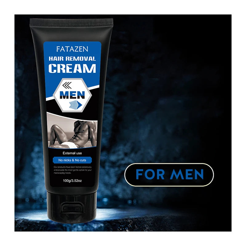 Private Label Natural Hair Care Gentle Hair Removal Products for Men Quick Effective Hair Removal Cream