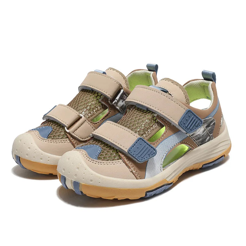 Children Shoes Boys Sandals Summer Shoes Sneaker Luxury Designer Non-slip Sports Casual Flat Boy Sandals Shoes