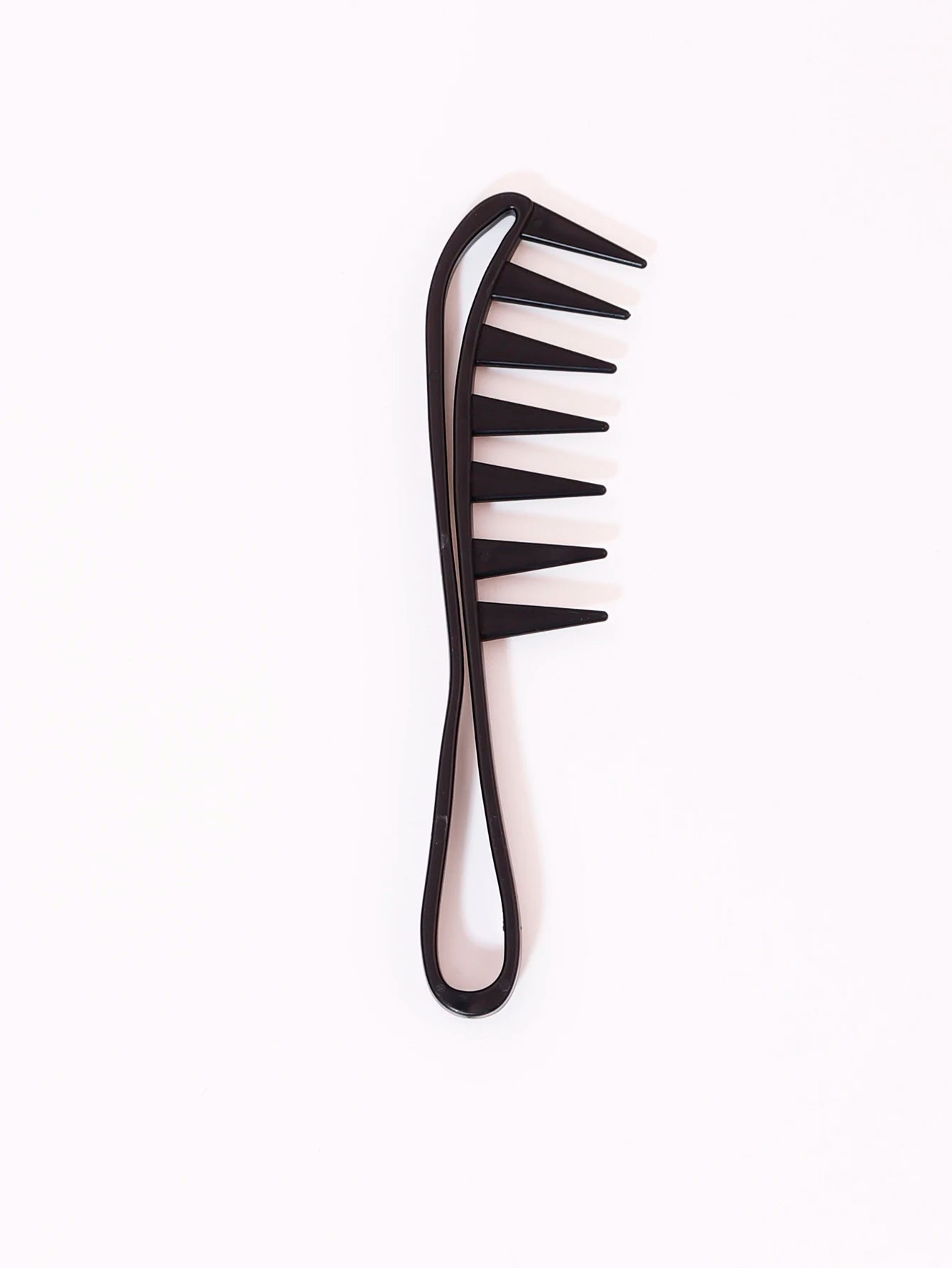 Wide Teeth Shun Hair Comb plastics Massage Curling Hair Comb Salon Hairdressing Comb Styling Tools Special for real hair wigs