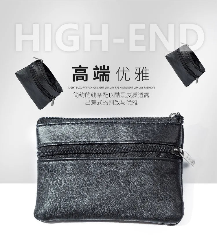 Women Men Coin Purse Men Small Bag Wallet Change Purses Zipper Money Bags Children Mini Wallets Leather Key Holder carteira