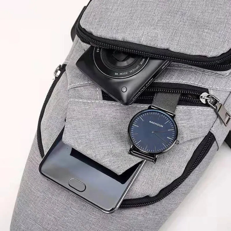 Clearance_New Multifunctional Crossbody Bag Usb Charging Leisure Sports Large Capacity Chest Bag For Men_Continuous updates