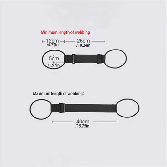 Elastic Adjustable Luggage Strap Carrier Strap Baggage Bungee Luggage Belts Suitcase Belt Travel Security Carry On Straps
