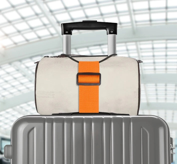 Elastic Adjustable Luggage Strap Carrier Strap Baggage Bungee Luggage Belts Suitcase Belt Travel Security Carry On Straps