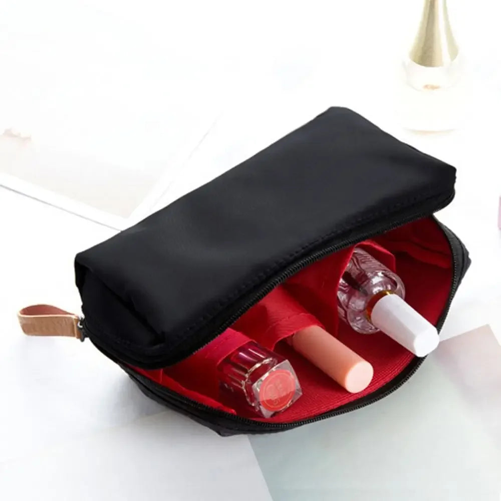 1PC Portable Women Makeup Bag Cosmetic Bag Coin Pouch Storage Bag Mini Lipstick Bag Small Bag Toiletry Bag Organizer Case