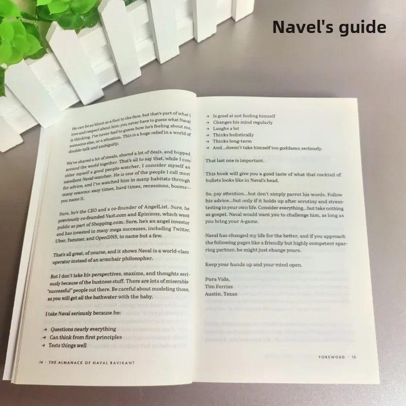 The Almanack of Naval Ravikant: A Guid To Wealth And Happiness English Book Paperback book None bíblia libro novel