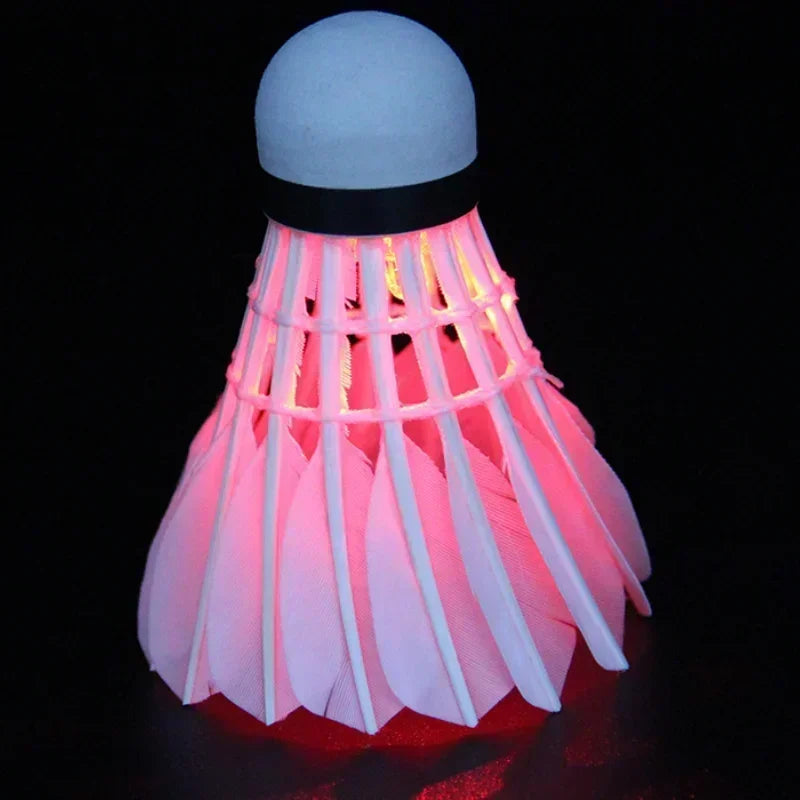 1/3/5pcs Lighting Badminton Dark Night Colorful LED Lighting Sport Badminton Light Spot Shuttle cock Accessories shuttlecock