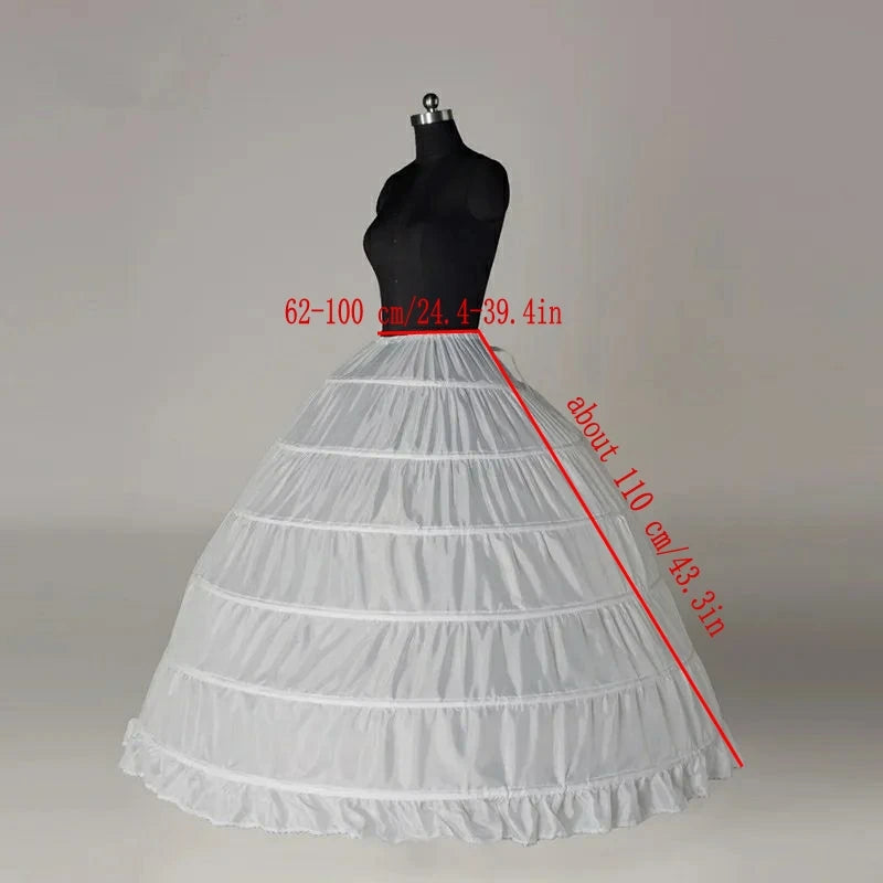 Petticoat Crinoline Slips Hoop Skirt Vintage Underskirt for Gown Dress Many Styles for Bridal Wedding