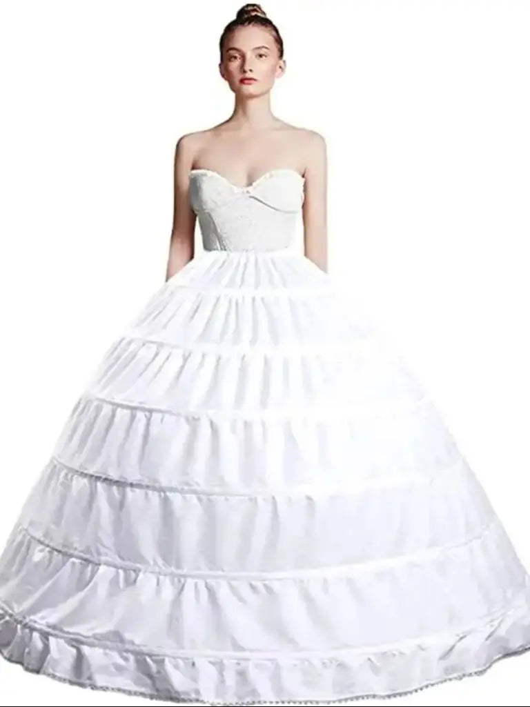 Bridal Wedding Petticoat Underskirt Ball Gown Crinoline Slip Underskirt Bridae Prom Dress Petticoats