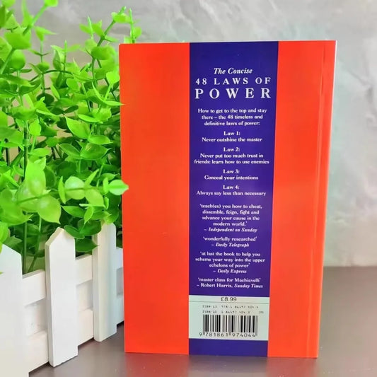 The Concise 48 Laws Of Power English Book By Robert Greene Political Leadership Political Philosophy Motivation Books