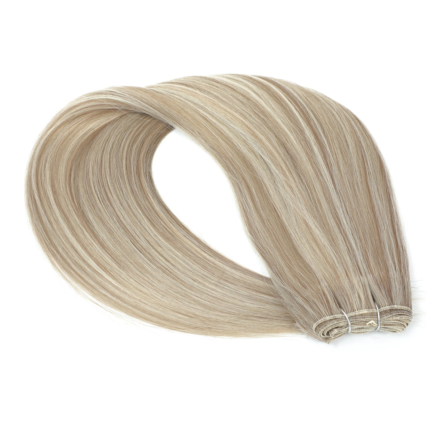 Straight Hair Bundles Extensions Smooth Ombre Hair Weaving 36Inch Super Long Synthetic Straight Hair Bundles Full to End