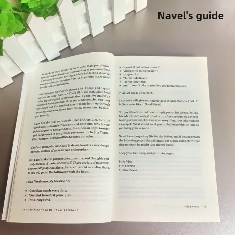 The Almanack of Naval Ravikant: A Guid To Wealth And Happiness English Book Paperback book None bíblia libro novel