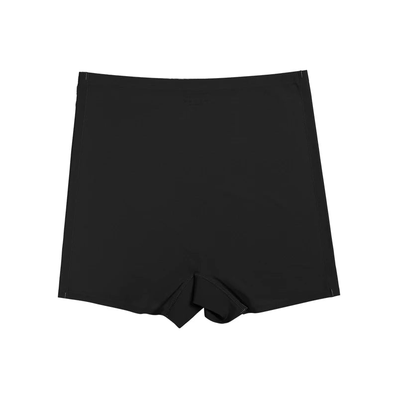 Hot Sale Ladies Seamless Ice Silk Solid Biker Shorts Boxer Short Leggings Sports Yoga Pants Women's Shorts Panties T1584