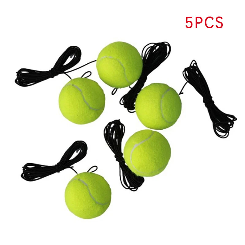 1/2/5pcs Tennis Base Rope Tennis Training Equipment Self-Taught Rebounder Tennis Sparring Equipment High Bounce Durable Tennis