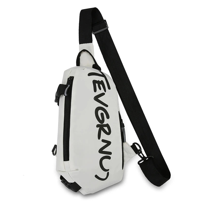 Fashionable Large-Capacity Crossbody Bag for Shopping and Travel Multifunctional Chest Bag
