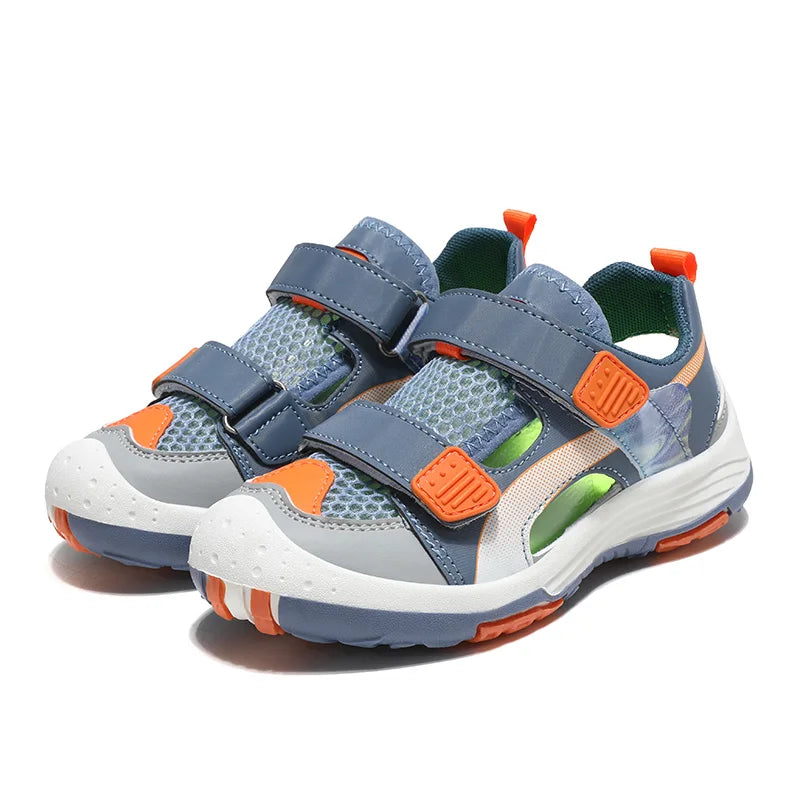 Children Shoes Boys Sandals Summer Shoes Sneaker Luxury Designer Non-slip Sports Casual Flat Boy Sandals Shoes