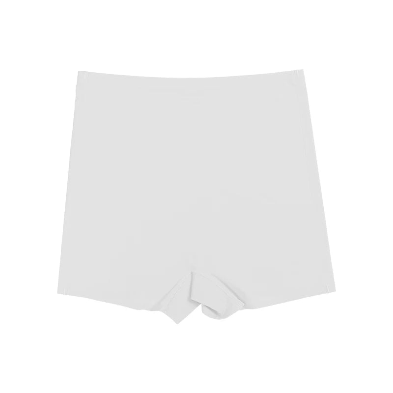 Hot Sale Ladies Seamless Ice Silk Solid Biker Shorts Boxer Short Leggings Sports Yoga Pants Women's Shorts Panties T1584