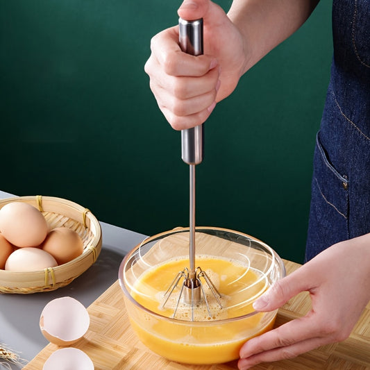 1pc Portable Hand-Held Mixer - Effortless Operation for Quick Mixing of Cream, Eggs & More - Ideal for Baking and Cooking Adventures of Bakers & Food Lovers