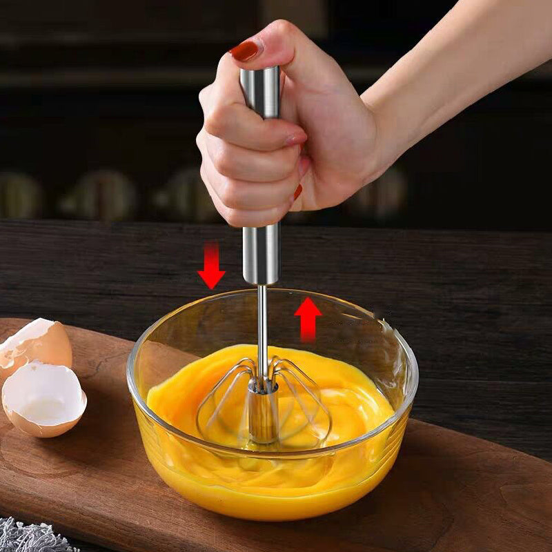 1pc Portable Hand-Held Mixer - Effortless Operation for Quick Mixing of Cream, Eggs & More - Ideal for Baking and Cooking Adventures of Bakers & Food Lovers