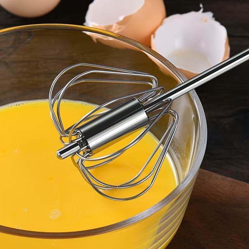1pc Portable Hand-Held Mixer - Effortless Operation for Quick Mixing of Cream, Eggs & More - Ideal for Baking and Cooking Adventures of Bakers & Food Lovers