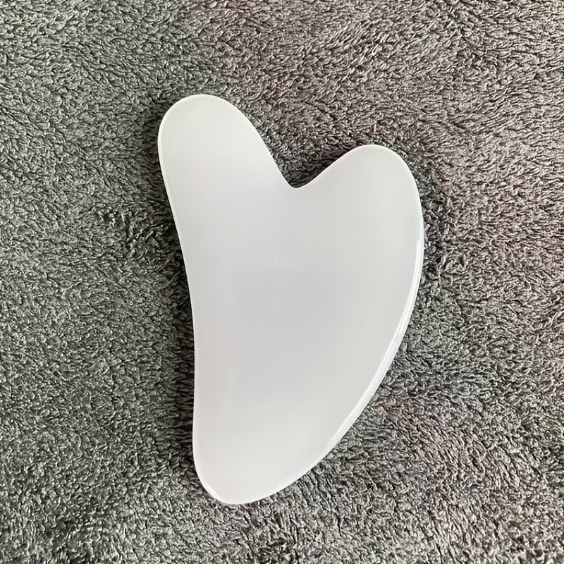 1pc Gua Sha Massage Tool, Natural Resin Gua Sha Scraper For Face, Neck, Back & Body Massage