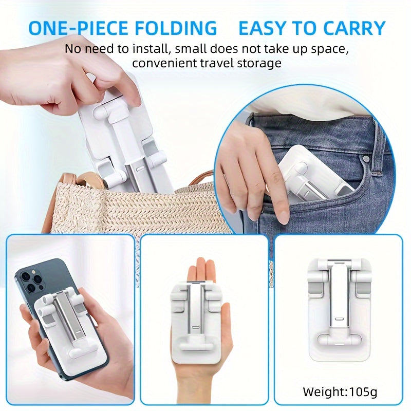 2PCS Portable Retractable Phone Stand Compatible With All Phones, 2 Colors Available