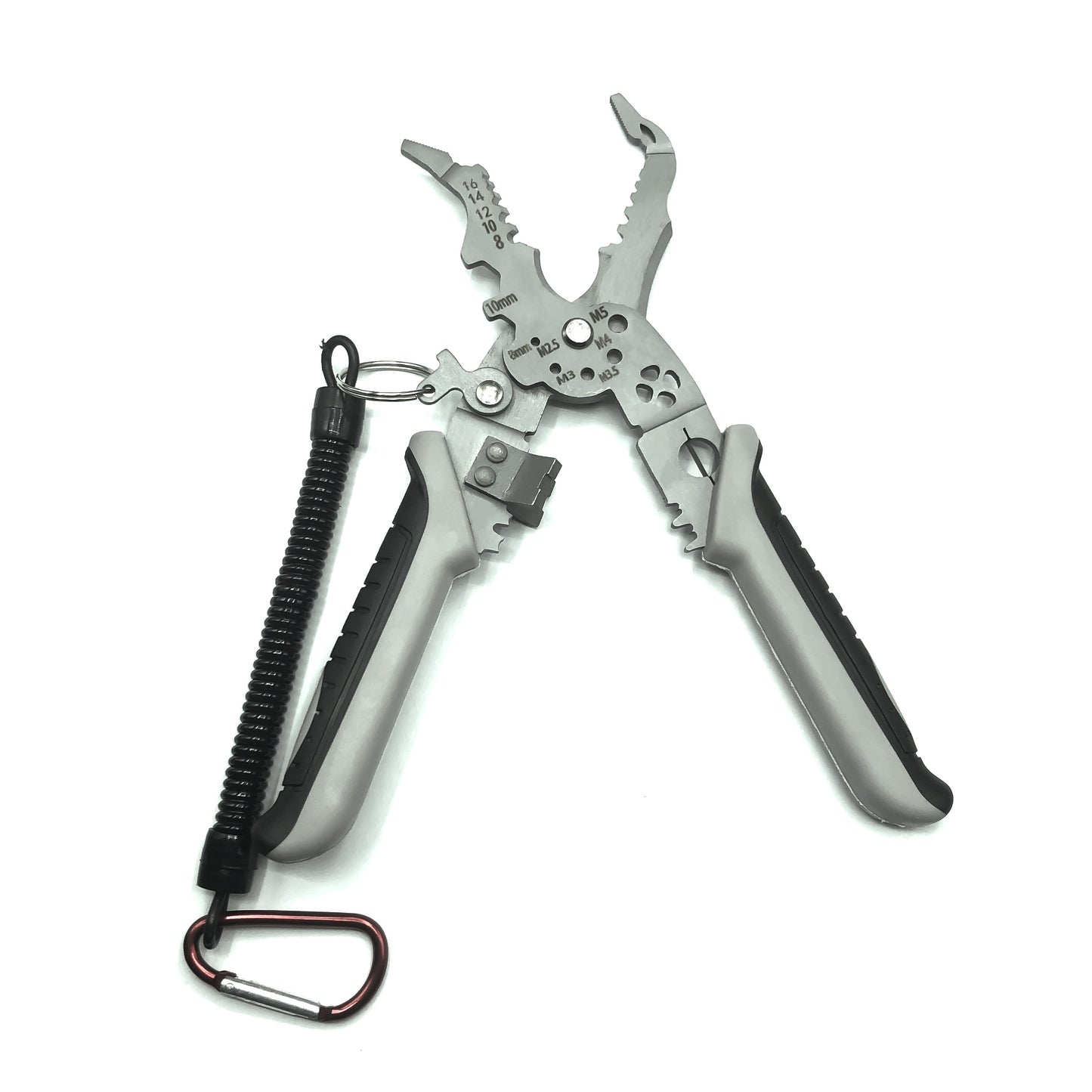 Industrial-Grade Multi-Function Wire Stripper with Non-Slip Grip - Copper Cutting, Crimping & Stripping Pliers for Electricians