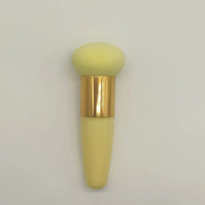 1pc Foundation Makeup Sponge With Handle Beauty Blender Cosmetics Makeup Sponge Mushroom Stick