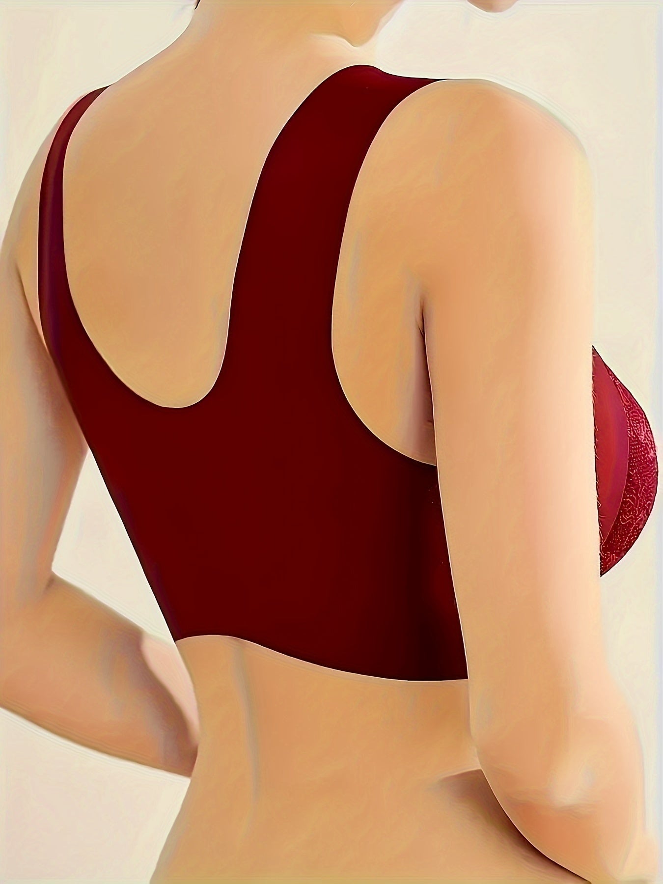 [Sexy Lace Push Up Bra] Women'S Elegant Lace Push Up Bra, Sexy Wireless Polyester Knit Fabric with Non-Removable Padding, Seamless Back Design, 90% Polyester 10% Elastane, 170gsm - Adult Lingerie
