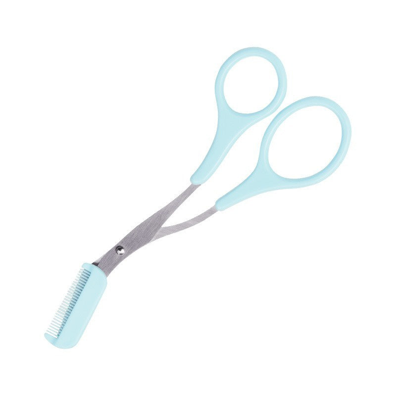 Eyebrow Trimmer Scissor With Comb Lady Woman Men Hair Removal Grooming Shaping Stainless Steel Eyebrow Remover Makeup Tool