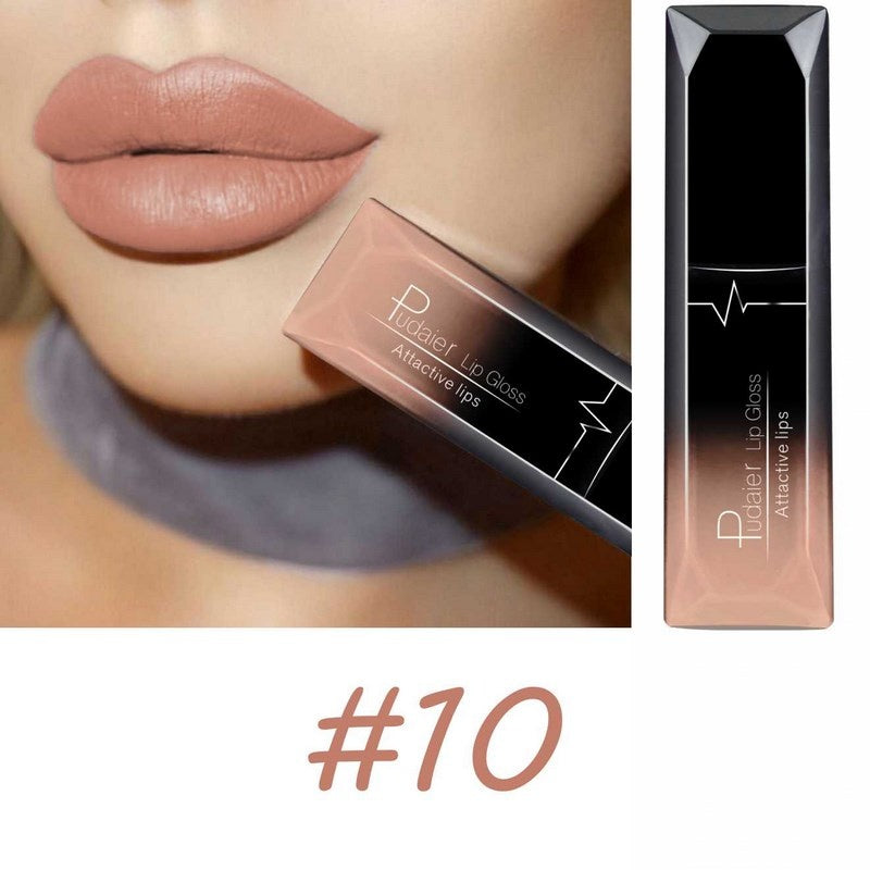 17 colors Long-Lasting Matte Liquid Lipstick Lip Gloss with Velvet Finish and Waterproof Formula Valentine's Day Gifts