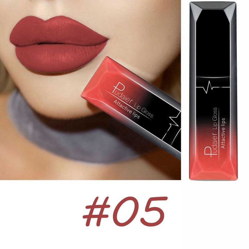17 colors Long-Lasting Matte Liquid Lipstick Lip Gloss with Velvet Finish and Waterproof Formula Valentine's Day Gifts