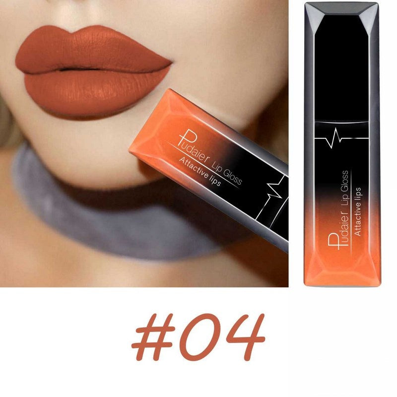 17 colors Long-Lasting Matte Liquid Lipstick Lip Gloss with Velvet Finish and Waterproof Formula Valentine's Day Gifts
