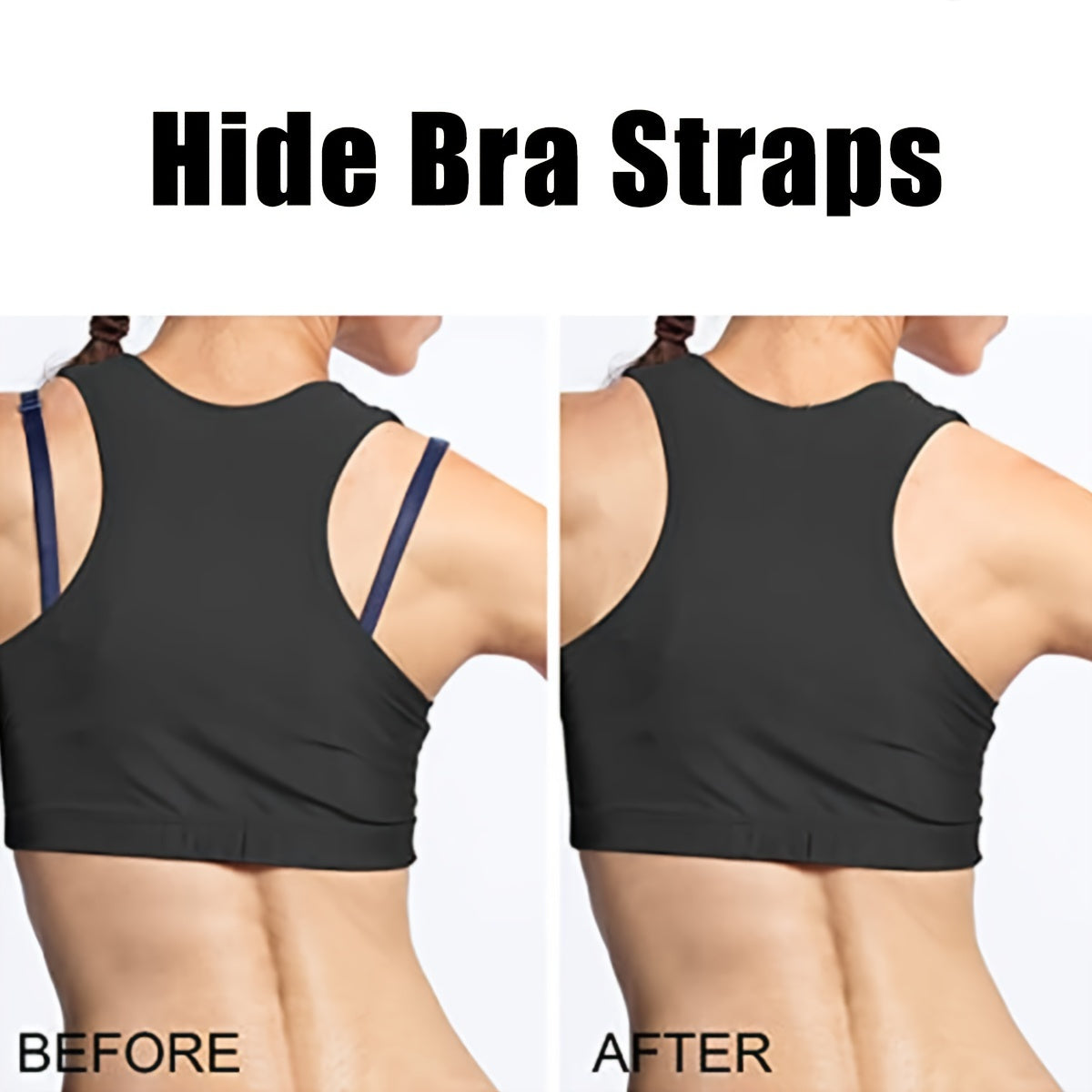 4/8/12/16pcs Floral Shape Invisible Bra Strap Clips, Non-slip Buckles Conceal Bra Straps For Braless Look, Women's Lingerie & Underwear Accessories