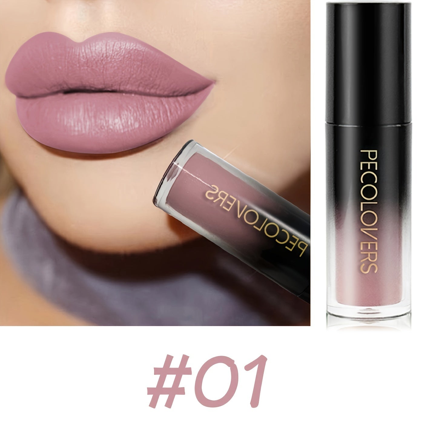 17 colors Long-Lasting Matte Liquid Lipstick Lip Gloss with Velvet Finish and Waterproof Formula Valentine's Day Gifts