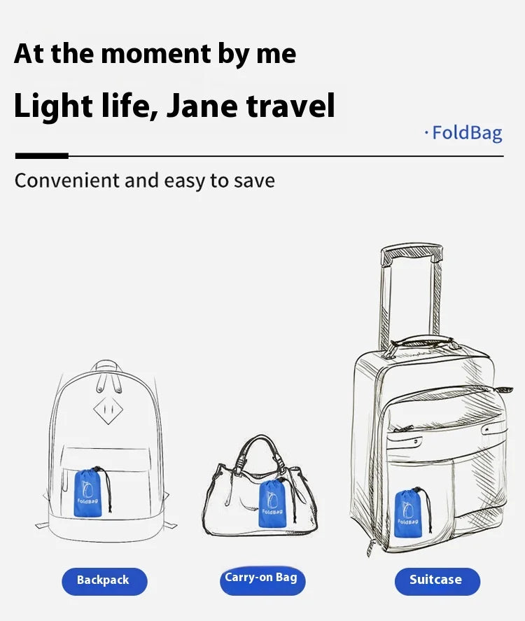 Ultralight Folding Bag Men Women Waterproof High-volume Portable Backpack Lightweight Travel Bags Outdoor Sports Daypack